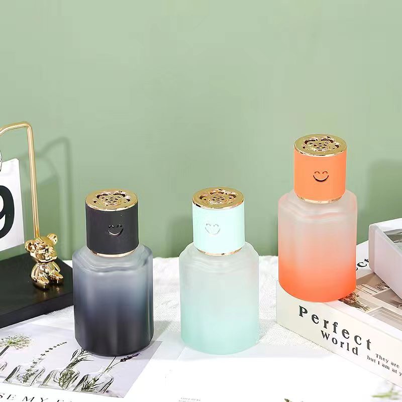 Home Fragrance Reed Diffuser Refill - ขวดน้ำหอมแก้ว 120 มล. หรูหรา สำหรับตกแต่งบ้าน เติมน้ำหอมได้