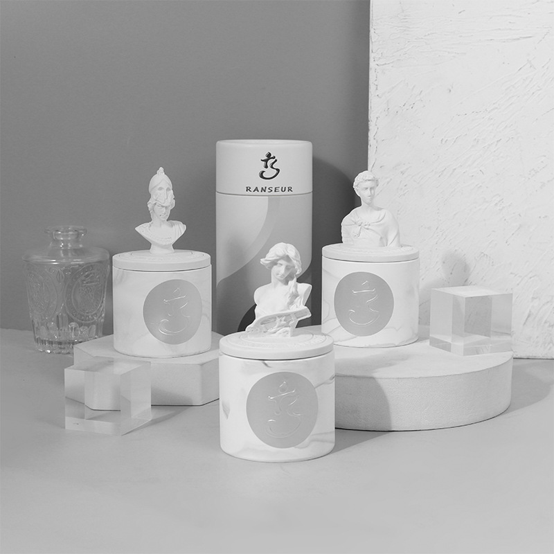 Home Fragrance Piano - เทียนอโรมาพลาสเตอร์ถ้วยประติมากรรมถ้วยขี้ผึ้งถั่วเหลืองผสมขี้ผึ้งกลิ่นหอมน้ํามัน David เปียโนสาวเทียนตกแต่งบ้าน