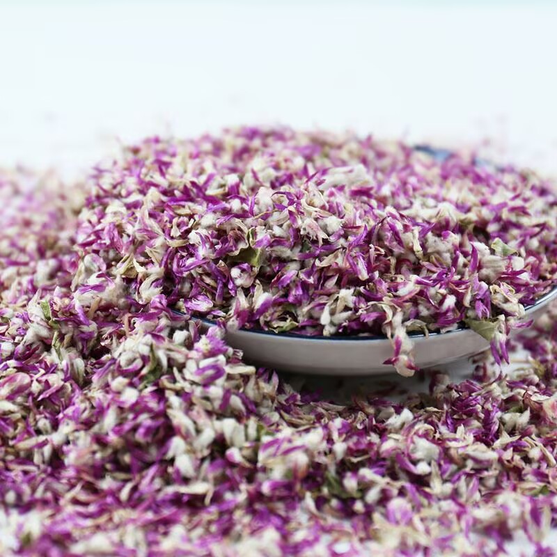 Potpourri Dried Flower - ดอกอะมาแรนธ์สีม่วงธรรมชาติ ดอกพลัมสีแดง กลีบดอกไม้แห้ง สำหรับงาน DIY งานฝีมือ