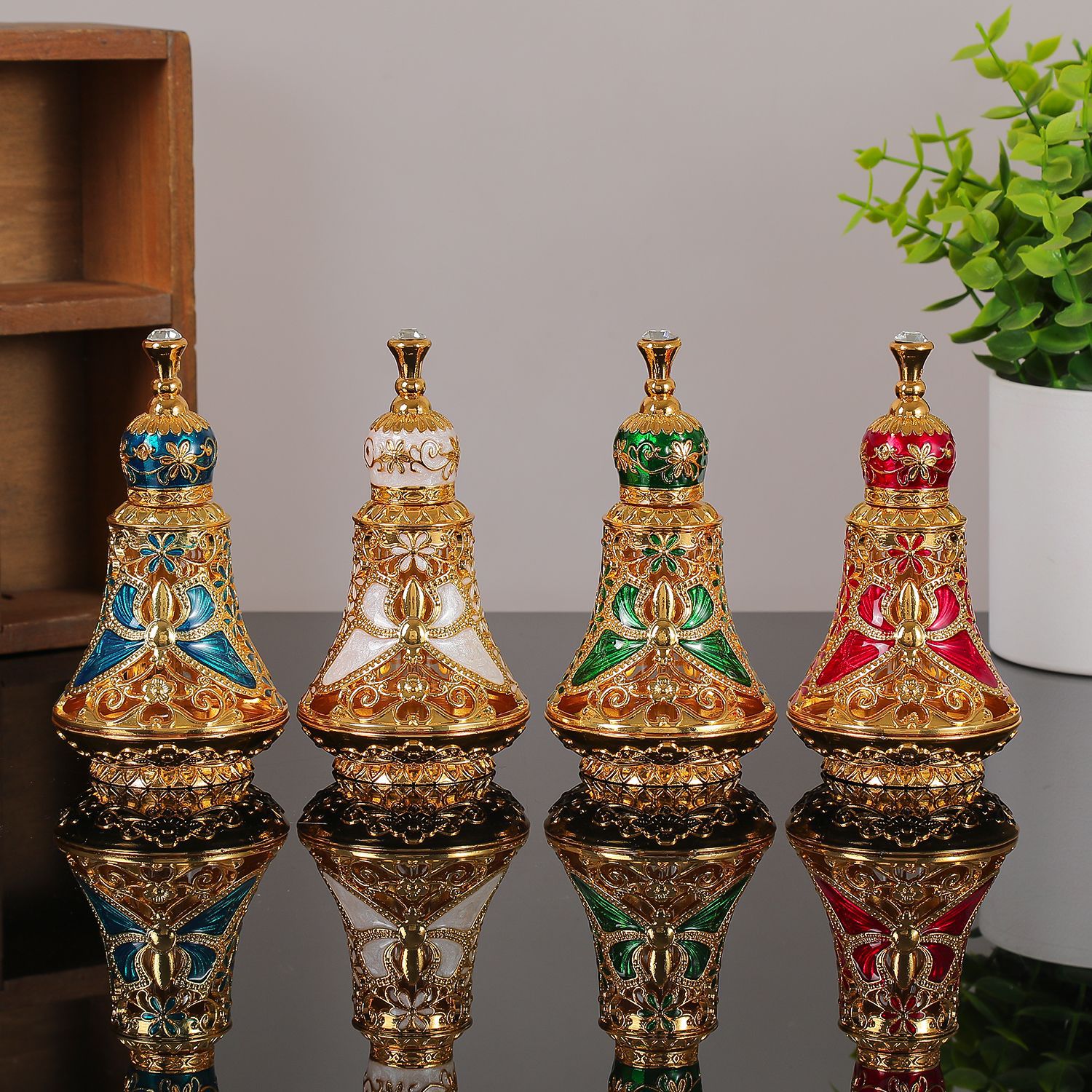 Home Fragrance Dubai - ขวดน้ำหอมและขวดบรรจุภัณฑ์โลหะเคลือบแก้ว ประเทศอียิปต์ ดูไบ อาระเบีย ของตกแต่งบ้านหรูหรา