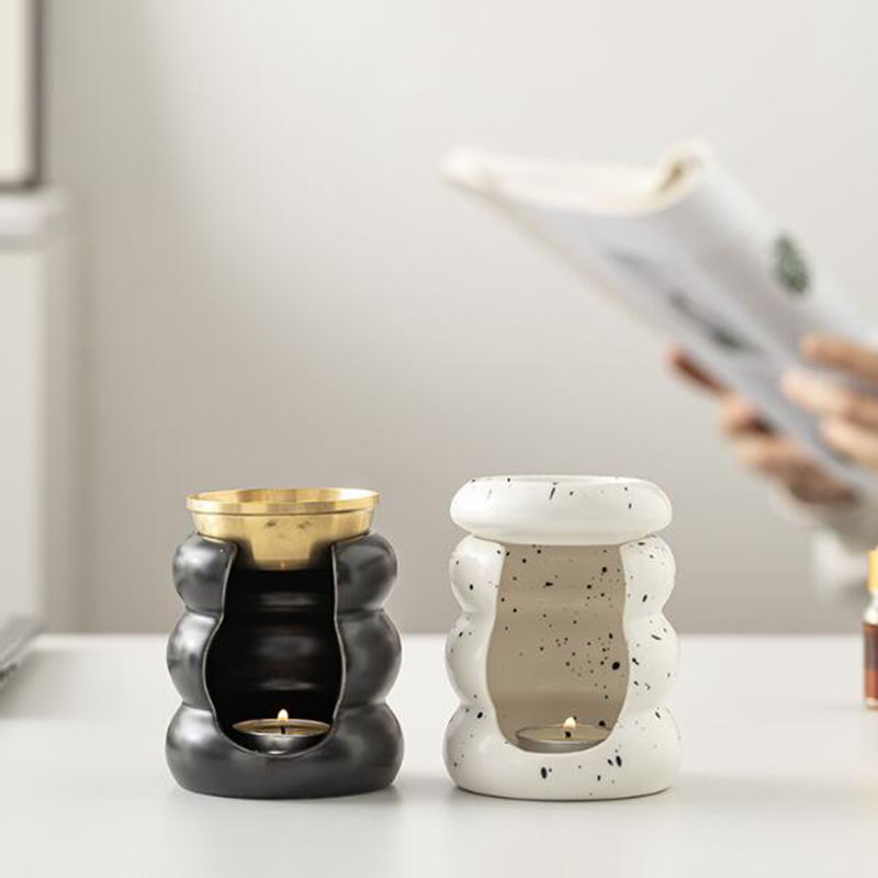 เตาเผาน้ำมันหอมระเหยเซรามิกแฟช - Home Fragrance Oil Burner บทวิจารณ์และราคา
