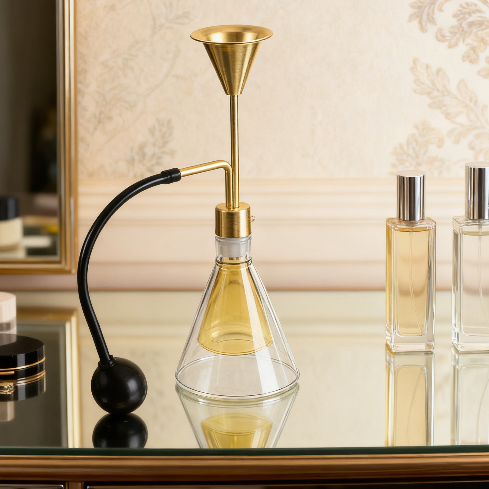 ขวดแก้วสองชั้นสำหรับน้ำมันหอมร - Home Fragrance Oil บทวิจารณ์และราคา
