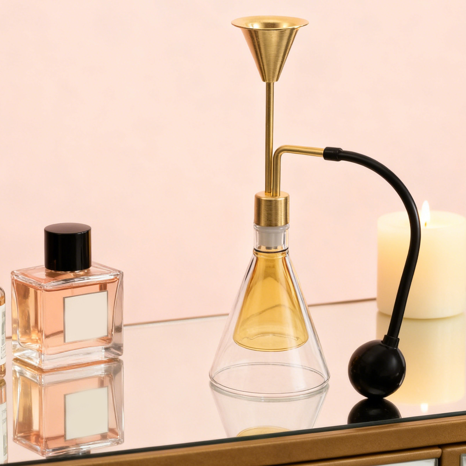 ขวดแก้วสองชั้นสำหรับน้ำมันหอมร - Home Fragrance Oil บทวิจารณ์และราคา
