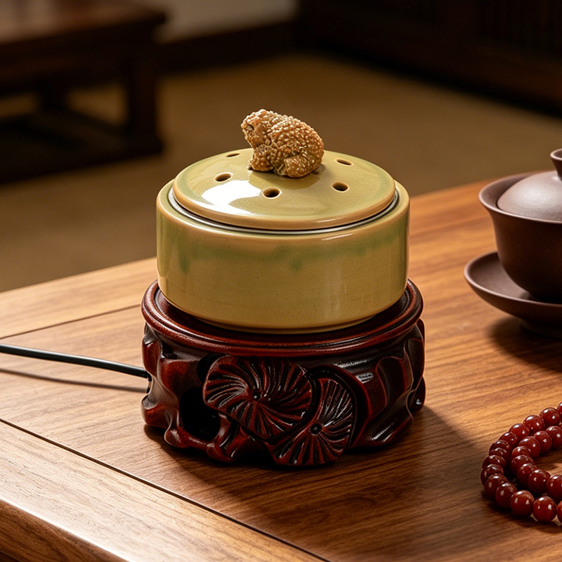 เตาเผาเครื่องหอมเซรามิกอิเล็กท - Home Fragrance Oil Burner บทวิจารณ์และราคา