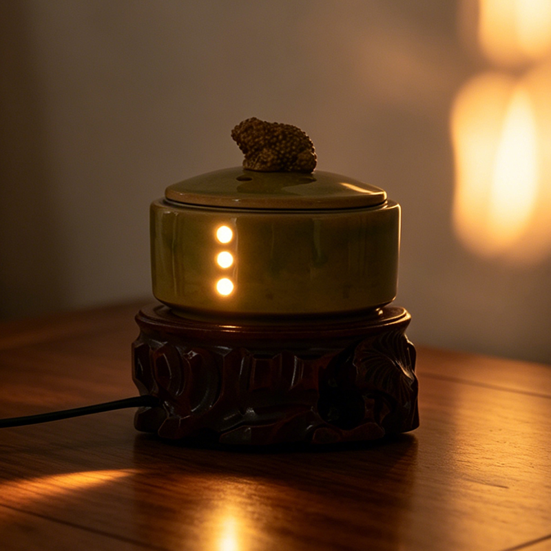เตาเผาเครื่องหอมเซรามิกอิเล็กท - Home Fragrance Oil Burner บทวิจารณ์และราคา