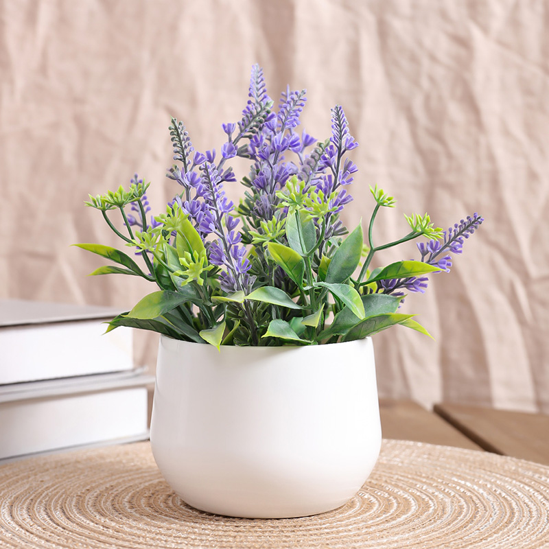 1 ชิ้น - หม้อลาเวนเดอร์จําลอง, - Potpourri Dried Flower บทวิจารณ์และราคา