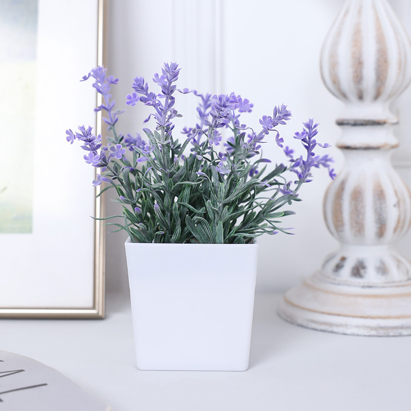 1 ชิ้น - หม้อลาเวนเดอร์จําลอง, - Potpourri Dried Flower บทวิจารณ์และราคา