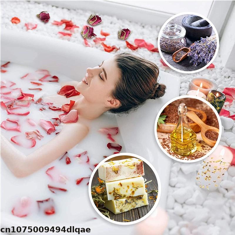 ดอกไม้แห้งธรรมชาติ 100% สีแดง  - Potpourri Dried Flower บทวิจารณ์และราคา