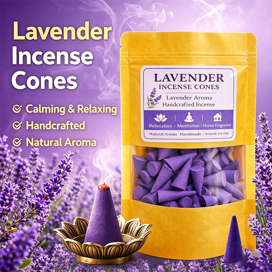 กรวยอโรมาเธอราพีลาเวนเดอร์ระดั - Home Fragrance Lavender บทวิจารณ์และราคา