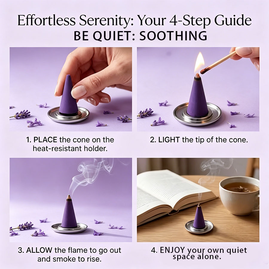 กรวยอโรมาเธอราพีลาเวนเดอร์ระดั - Home Fragrance Lavender บทวิจารณ์และราคา