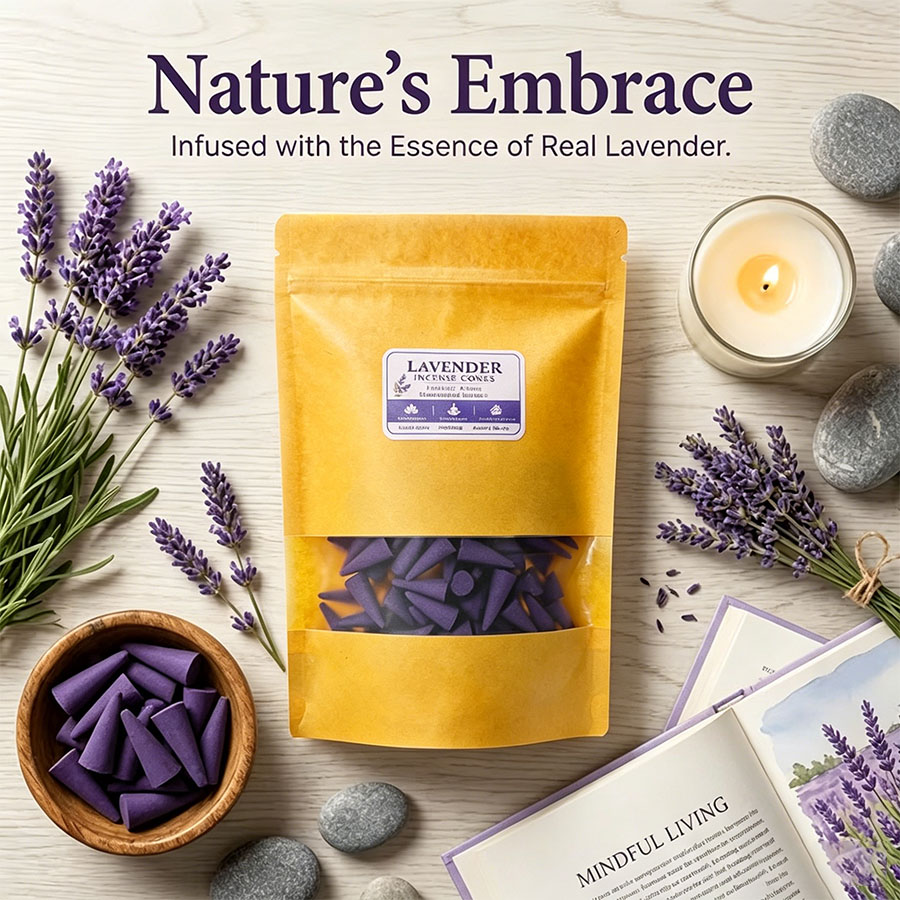 กรวยอโรมาเธอราพีลาเวนเดอร์ระดั - Home Fragrance Lavender บทวิจารณ์และราคา