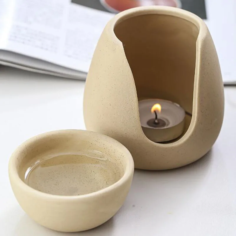 เตาเผาน้ำมันหอมระเหยเซรามิก สี - Home Fragrance Oil Burner บทวิจารณ์และราคา