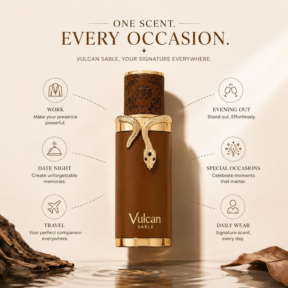 French Avenue Vulcan Sable EDP - Home Fragrance Dubai บทวิจารณ์และราคา