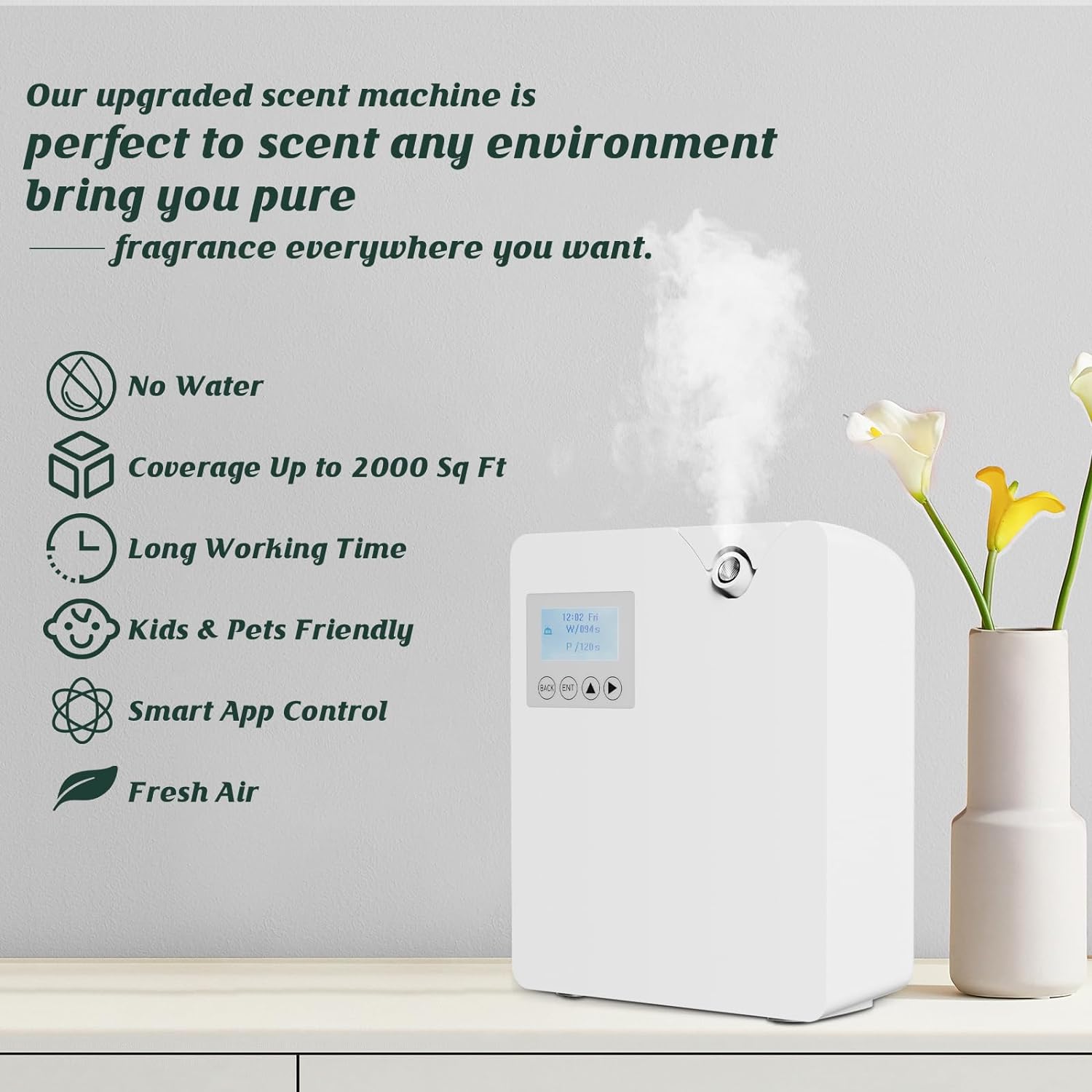 Aromatherapy Diffusers 300ml W - Home Fragrance Vaporizer บทวิจารณ์และราคา