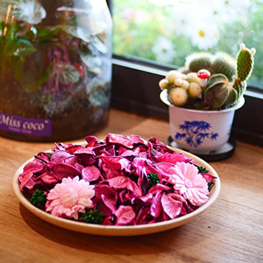 ถุงโป๊ปปูรีสีชมพู, น้ำหอมกลิ่น - Potpourri Dried Flower บทวิจารณ์และราคา