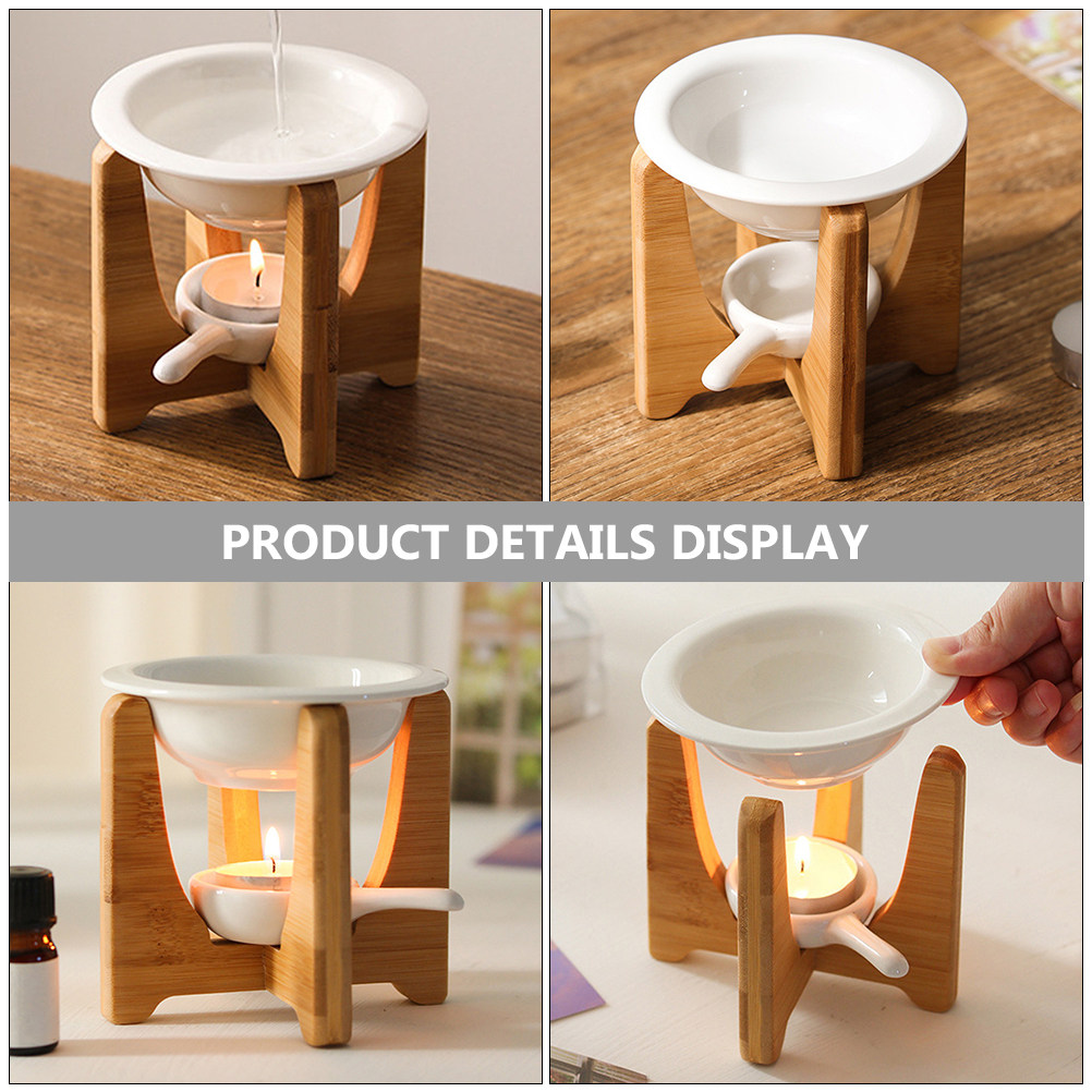 ชุดเตาเผาน้ำมันหอมระเหยแบบเทีย - Home Fragrance Oil Burner บทวิจารณ์และราคา