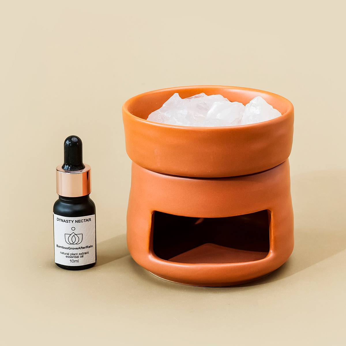 1 ชุดหินคริสตัลธรรมชาติ, เตาเผ - Home Fragrance Oil Burner บทวิจารณ์และราคา