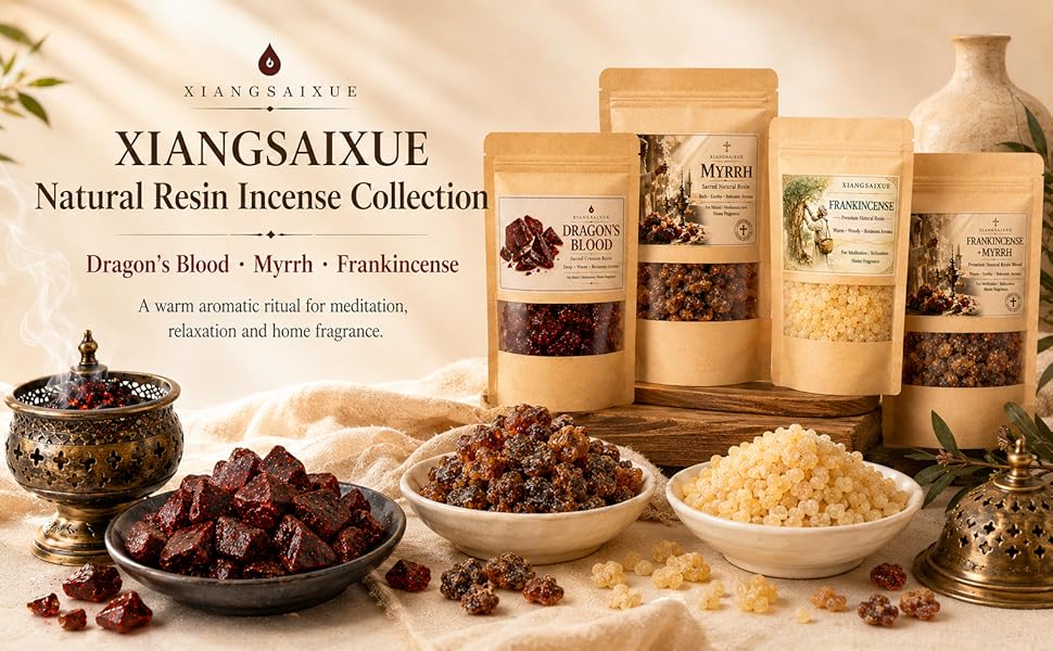 ธูปเรซินธรรมชาติหลายชนิด กำยาน - Home Fragrance Types บทวิจารณ์และราคา